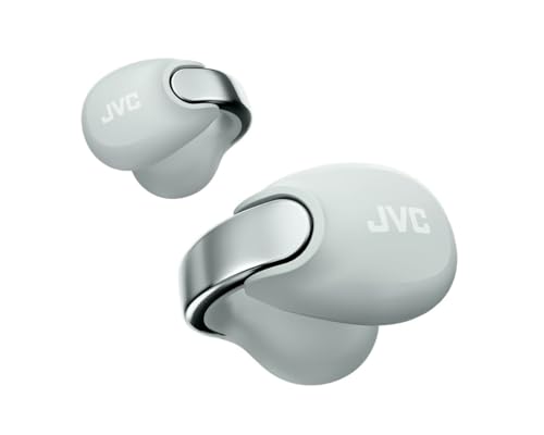 Jvc Nearphones Ha-Np1T-H, Cuffie In Stile Earcuff Con Archetto Lucido, Vestibilità Comoda, Connessione Multipoint, Bluetooth 5.3, Autonomia Di 24 Ore,