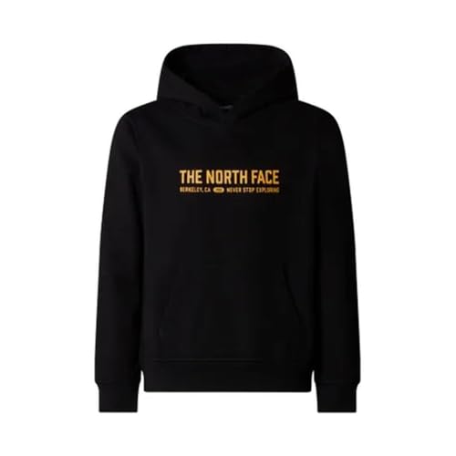 The North Face NF0A89HBJK31 Teen Varsity Graphic Relaxed Hoodie Sweatshirt Unisex TNF Black Tamaño XL