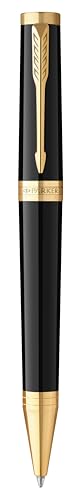 Parker Ingenuity Kugelschreiber | Core Kollektion | Schwarz, goldene Ausführung | Schwarze Tinte | Geschenkbox