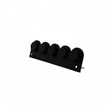 STSFXIF Espositore Gioielli Porta Bracciali Supporto Esposizione Organizer Display in Velluto con Base in Gesso a 5 Supporti per Collezioni Coordinate Adatto, Nero