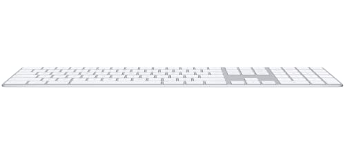 Apple Magic Keyboard with Numeric Keypad: Bluetooth, Rechargeable. Works with Mac, iPad or iPhone; US English, Silver view 2