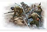 Masterbox Plastic Model British Infantry Before The Attack WW| ERA 1/35 Master Box 35114