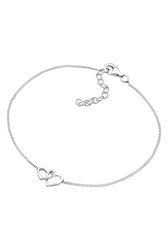 Elli Bracciale Donna Cuore Ritagliato Intrecciato In Argento Sterling 925 - 2