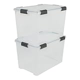 ⚖️ KAPAZITÄT: 70 L pro Karton. AT-LD-Boxen eignen sich perfekt für die Aufbewahrung aller Arten von Produkten wie Heimwerkerartikeln, Kleidung oder Küchenutensilien. Das kompakte Design der Boxen ermöglicht eine ideale Aufbewahrung im Schlafzimmer, in der Garage, im Keller oder auf dem Dachboden