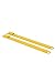 Vestil Manufacturing FE-6-108-P-RS 6 x 108 in. Pin Style Fork Extensions with Rear Spacer - Pack of 2