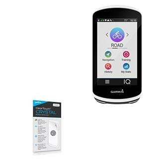BoxWave Screen Protector Compatible with Garmin Edge 1030 - ClearTouch Crystal (2-Pack), HD Film Skin - Shields from Scratches