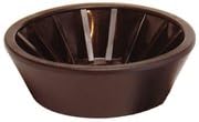 Tie Down 4" Black PVC End Bell with 1/2" Shaft