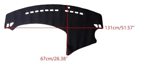 Couverture tableau bord pour Mazda 3 2010-2013 afin d'éviter les reflets