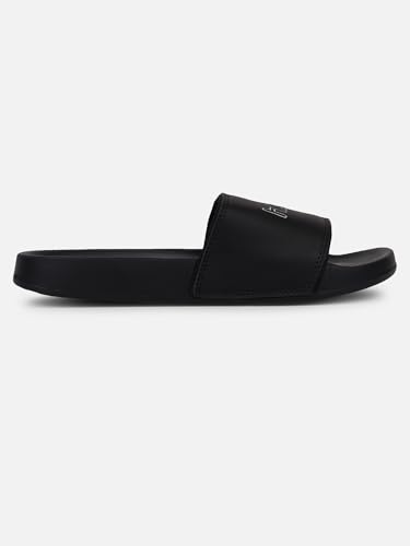 Image of hummel CLASSIC WOMEN SLIDERS Comfortable Cushioned Sole Arch Support Durable Lightweight Flexible Trendy Style Flip flops and Slippers Slides for Women Daily use Chappal