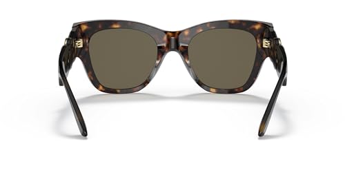 Versace VE 4415U 108/3 Havana Plastic Cat-Eye Sunglasses Brown Lens3