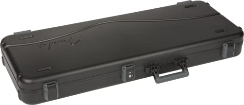 Fender Deluxe Molder Stratocaster - Telecaster Electric Guitar Case - Black #TOP2