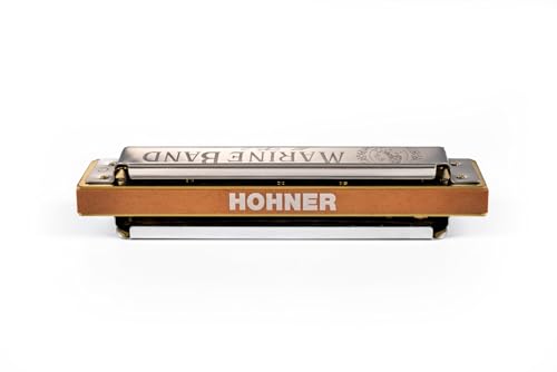 Hohner MBAND G Marine Band Harmonica, G - Les Beatles, Paul McCartney, John Lennon, RIngo Starr, George Harrison Hohner MBAND G Marine Band Harmonica, G – Image 4