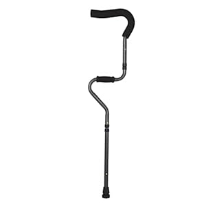 Generisch Generic Aluminium-Unterarmgehstütze, 1 Einheit