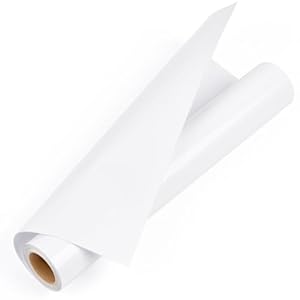 Bright Idea Glänzende weiße Vinylrolle 30,5cm