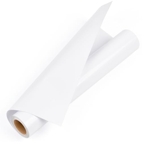 Bright Idea Glänzende weiße Vinylrolle 30,5cm