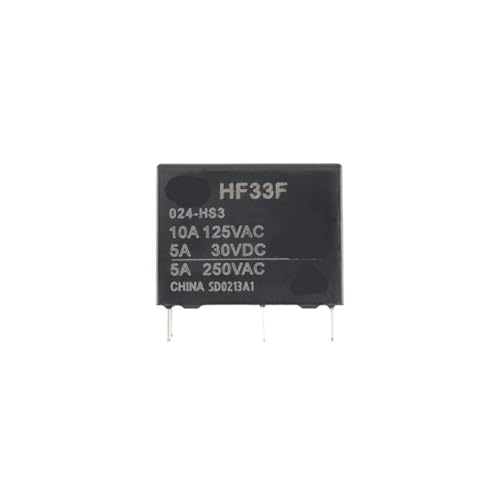 Relais HF33F-012-HS3 12V 10A normalement ouvert pour commutation stable