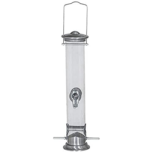 Siena Garden Futtersäule für Mischfutter, Vogelfutterstation, 39 cm, 283775
