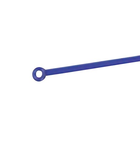 Heathrow Scientific HS81121A Inoculating Needle/Loops, 1uL Flexible, Sterile, Blue (Pack of 1000)
