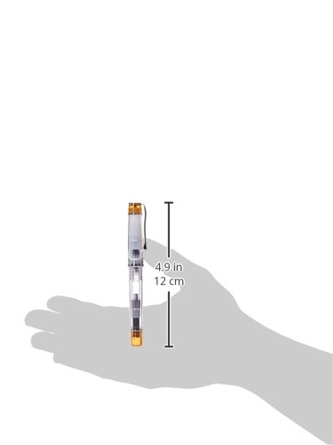 Image of Pilot Prera Transparent Orange Fountain Pen (M) 028202