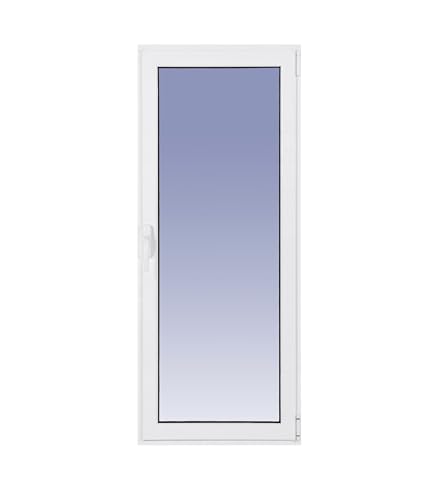 Ventanastock Puerta Balconera Aluminio RPT 800×2000 Practicable Oscilobatiente Derecha 1 hoja con crsital climalit