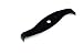Produktbild Ratioparts Mulchmesser 2 Zahn Außendurchmesser 280mm Bohrungsdurchmesser 25,4mm, Stärke 4mm, Schwarz