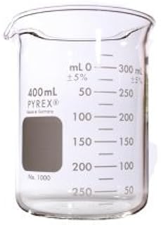 Pyrex 1000-400CNpk Griffin Low Form 400 mL Beaker Graduated 12Pk (Pack of 12)