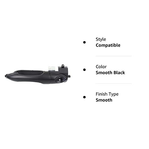 Garage-Pro Front, Driver Side Exterior Door Handle Compatible With 2000-2007 Ford Focus Sedan #TOP6