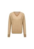 Gold Deeluxe Amalia V Neck Sweater L