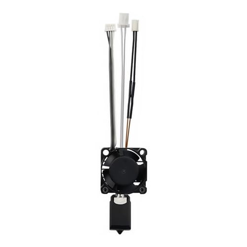 X1/X1C/X1E Complete Hotend with Fan 0.4mm Hardened Steel Nozzle 3D Printer Ceramic Extruder Print Head Kit with Heater C