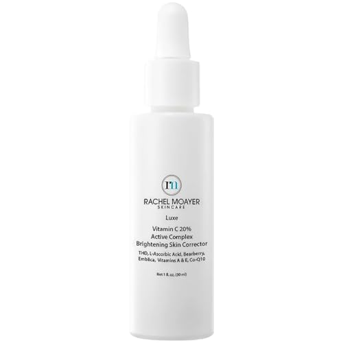 Rachel Moayer Luxe Vitamin C 20% Serum - Brightening Skin Corrector, Dark Spot Remover for Face,...