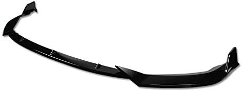 3pcs Front Bumper Body Kit Lip Compatible with 2020-2021 Toyota Corolla L/XLE, Splitter Trim Protection Spoiler, Painted Black ABS, Air Dam Chin Splitter