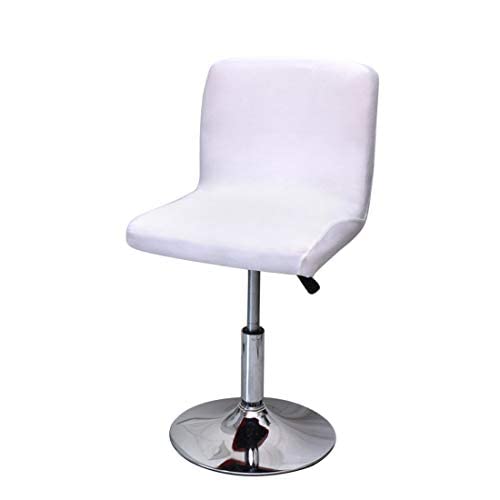 1PCS High Back Chair Slipcover Bar Stool Chair Cover,Decorative Breakfast Bar Chairs Dining Room Swivel Chair Protector Cover,Stretch Counter Stool Cover