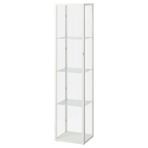 ProTuning STRIMSÄV/BLÅLIDEN Glass-door cabinet with lighting, white