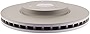 ACDelco Advantage 18A2719AC Coated Front Disc Brake Rotor