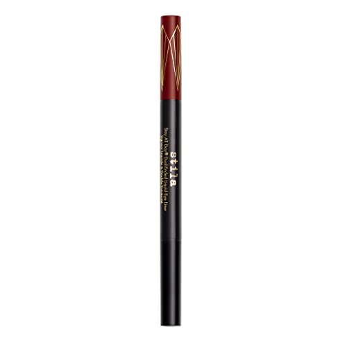 Stila All Day Dual-Ended Liquid Eye Liner, Easy To Use Eyeliner Pen, Smudge & Transfer Proof