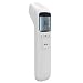 Abaodam Infrarot- Körperthermometer Berührungsloses Stirnthermometer Tragbares Handthermometer Kreativer Mehrzweck- Thermodetektor für Erwachsene Babys (weiß, ohne Batterie).