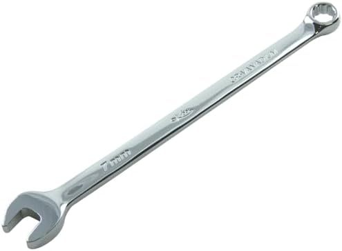 K Tool International Wrench 7mm Combination 12 Point 15 Degree Hi Polish image 4