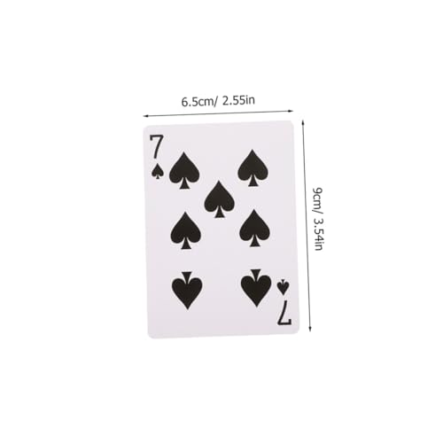ERINGOGO 2 Sätze Blanko Sublimations pokerkarten Hitzebeständige Transferkarten für DIY Kartenspiele Bedruckbare Spielkarten aus Papier für Individuelle Designs und Freizeitgestaltung – Bild 3
