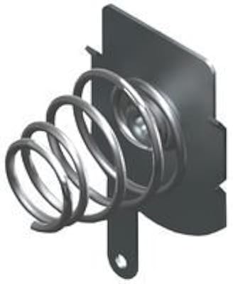 KEYSTONE 5251 NEGATIVE BATTERY CONTACT, D CELL (10 pieces)