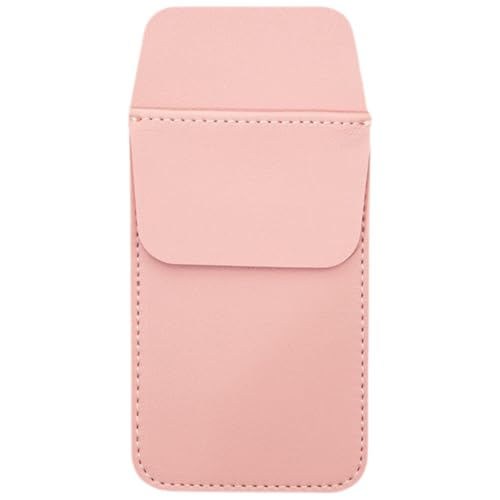 Genérico Protector de Bolsillo para Enfermeras de Piel Sintética PU Rosa Estuche para Lápices Compacto y Resistente Organizador de Bolígrafos para Camisa y Bata Adecuado para Uso Médico