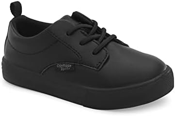 OshKosh B'Gosh Boy's Putney Oxford Sneaker, Black, 7 Toddler | Image 5