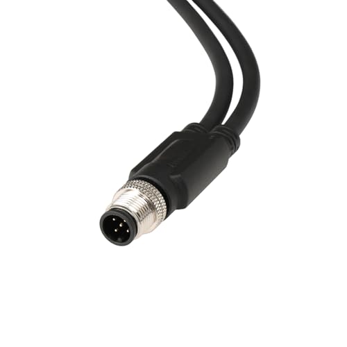 Câble M12 5 broches 15m pour automatisation industrielle et connexion de capteurs PLC