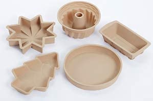 Turban Khaki Silicone Bakeware Cake Mould Reusable 100% BPA Platinum Silicone Diameter 22.8 x 11 cm Deep Retains its Shape - Image 3