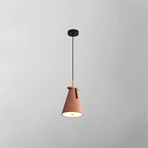 Suspension LED pierre lustre formes géométriques pour restaurant et chevet