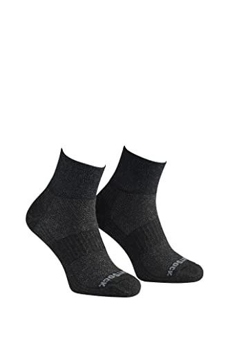Wrightsock Eco Lt Hike Wool Quarter Socks | Guaranteed Blister Free Women Men | Perfect For Outdoor Performance | Travel Black Xl (Us Men's Shoe 12-14) #TOP13