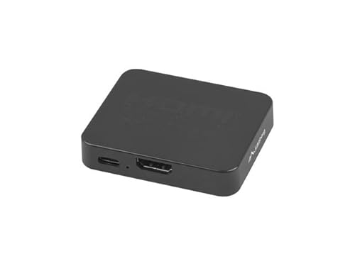 LANBERG HDMI�X�v���b�^�[ 1x2 2xHDMI 4K + USB-C�R�l�N�^�[�B