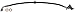 Dorman H622428 Front Passenger Side Brake Hydraulic Hose for Select Chevrolet Models