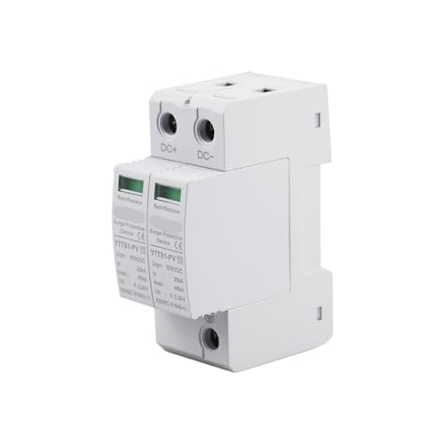 Protector de sobretensión CC 600V pararrayos solar fotovoltaico YTTS1-PV 2P 20-40KA 2
