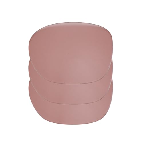 Verres de rechange polarisés roses pour Oakleys Garage Rock, lot de 3 pièces
