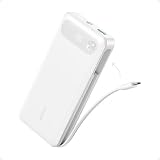 Anker Batterie Externe 20000 mAh avec câble USB C intégré, Batterie de Charge Rapide 87 W Max, 2 USB C et 1A, pour MacBook, iPhone 16 Pro Max/15/14, Samsung, Switch, et Plus Encore